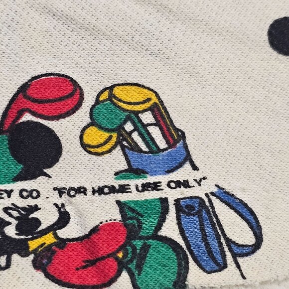 Peter Pan Fabrics Mickey Minnie Sports Golf Tennis Skating Fabric 240" x 80" - Picture 6 of 14